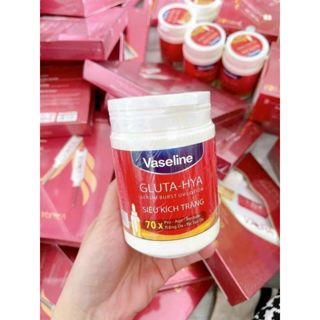 Hũ Kem kích trắng da Vaseline ban đêm Thái Lan hộp 200gram-3 MÀU