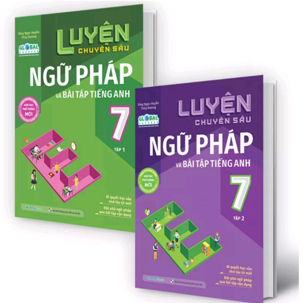 Sách- Luyện chuyên sâu ngữ pháp và bài tập Tiếng anh 7 Global Success- Theo chương trình giáo dục phổ thông mới