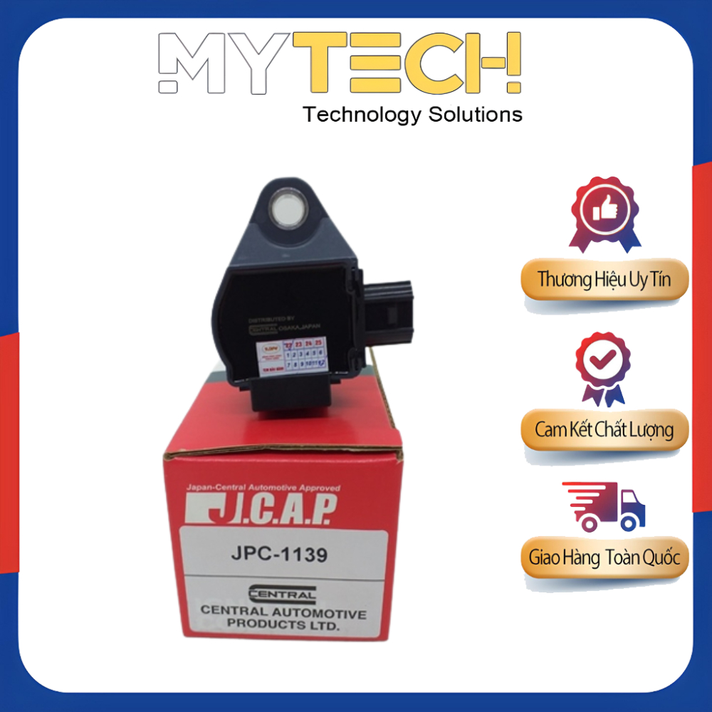 Mô Bin Đánh Lửa Cho Xe Ô Tô JCAP JPC-1139 - Mobin (Bobin) Đánh Lửa Xe Honda CR-V, Honda Accord, Acura TLX - Chính Hãng