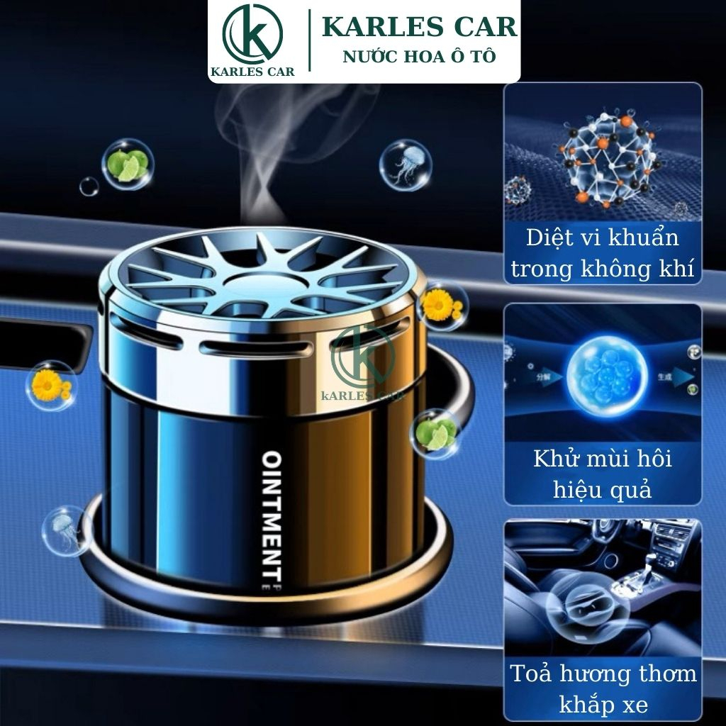 Sáp Thơm Xe Ô Tô Cao Cấp , Nước Hoa Khô Khử Mùi Làm Sạch Không Khí Chiếc Xuất Thiên Nhiên