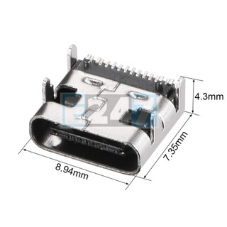 SET 5 CỔNG USB 3.1 TYPE-C DÁN 16p (5 cổng)