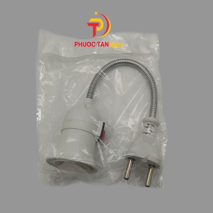 Chui Gim Đèn Ngủ Có Đuôi Gắn Bóng và Công Tắc