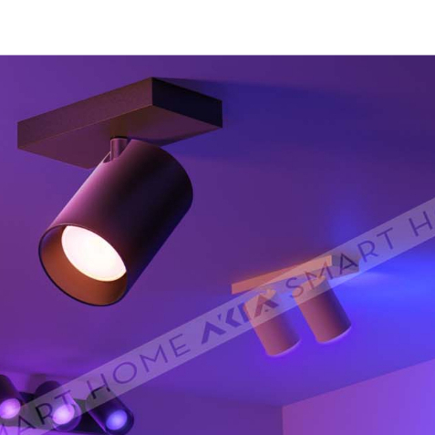 Đèn Spotlight gắn trần Yeelight Nebula RGB C2201 (bộ 2 bóng), 16 triệu màu, chỉnh góc linh hoạt, điều khiển qua APP