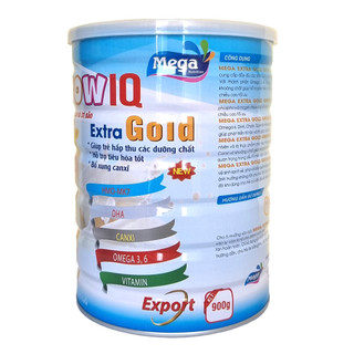 Sữa chiều cao, trí não cho trẻ Mega IQ Export lon 900g