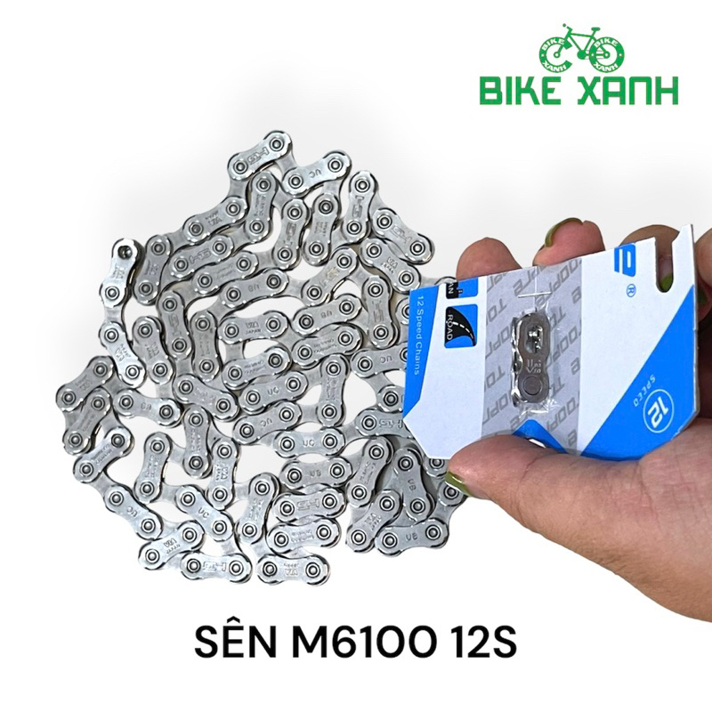 Sên/Xích Shimano M6100 12 Speed Mới Chưa Qua Sử Dụng Không Hộp ( Kèm Mắt Nối )
