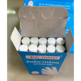 Phấn trắng không bụi đức thanh pt100-hộp 10 viên