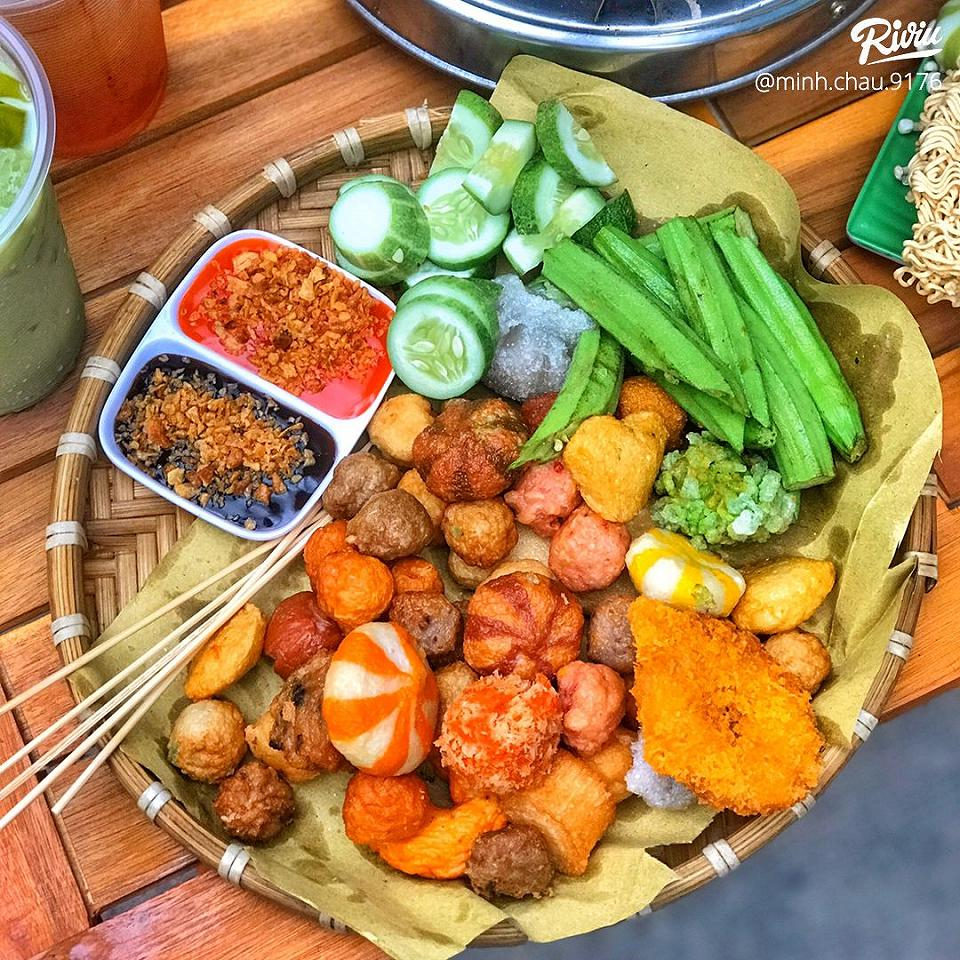 Cá Viên Chiên Mix Đủ Vị - Xiên Que Ăn Vặt, Thả Lẩu Nhiều Size I 1000g - 500g