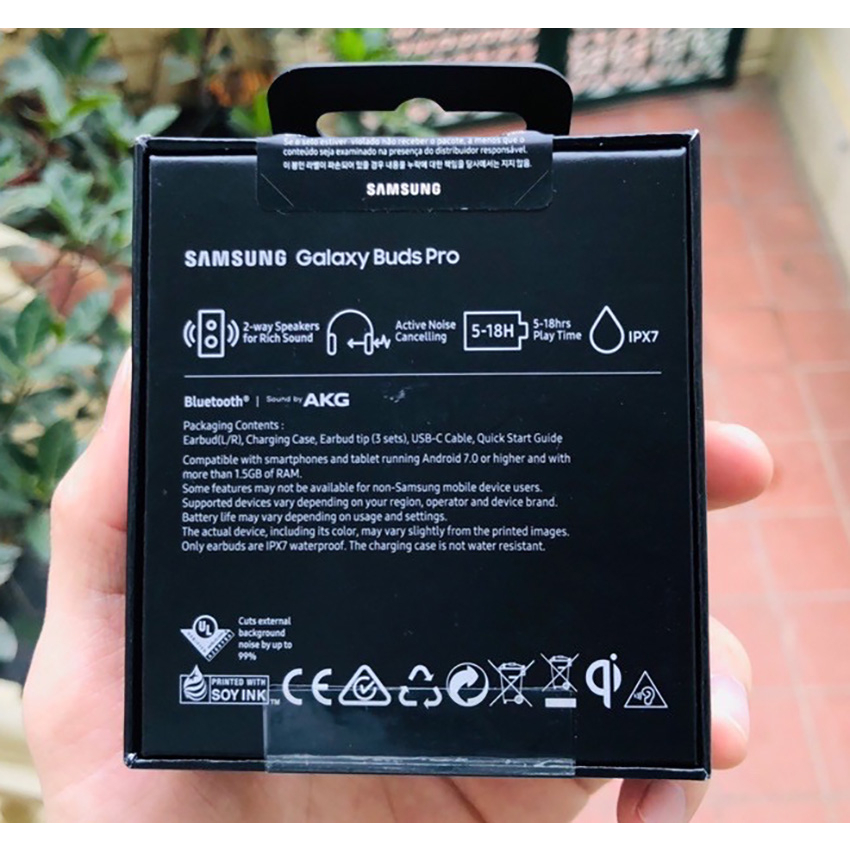Tai Nghe Buds Pro Sạc Không Dây Cao Cấp / Tai Nghe Bluetooth Galaxy Buds Pro Âm Thanh Tuyệt Đỉnh - Bảo Hành 3 Tháng