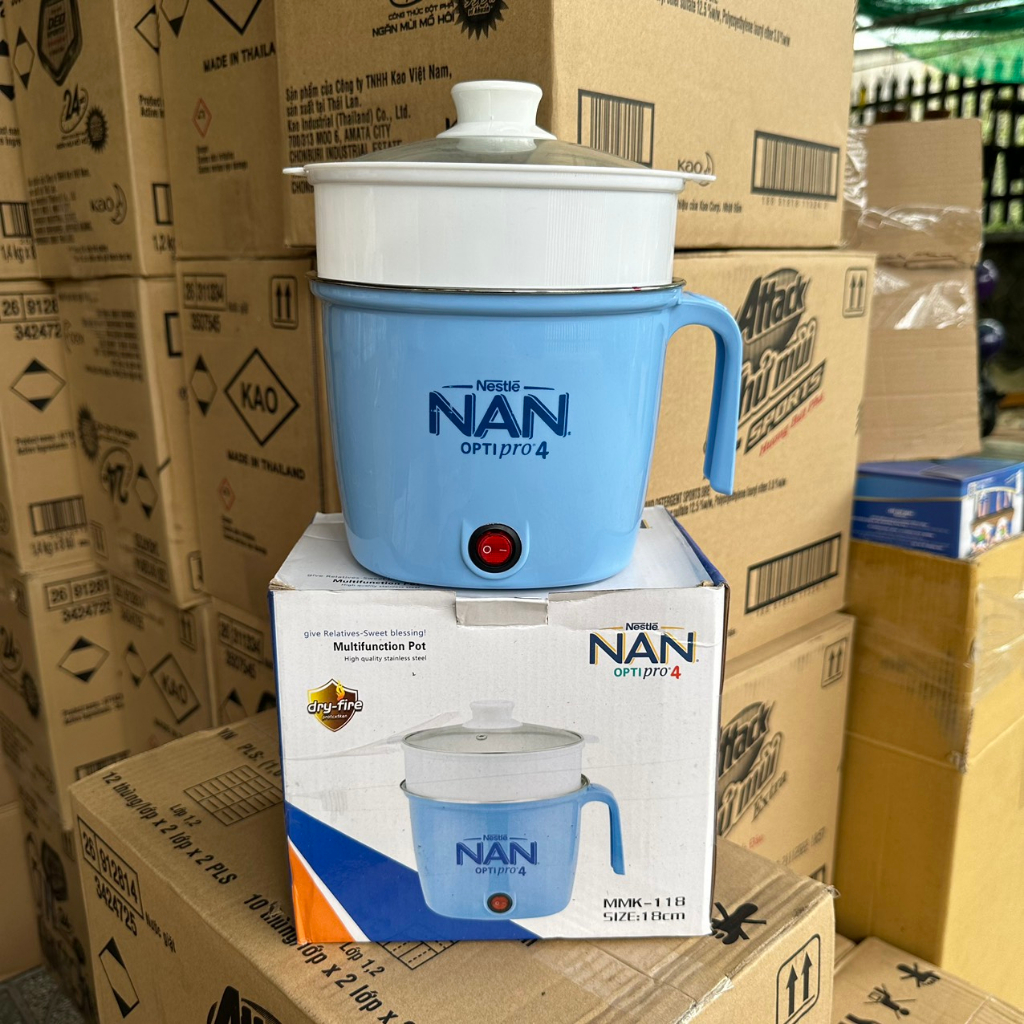 NỒI LẨU ĐIỆN ĐA NĂNG COOKING POT [quà tặng sữa NAN]