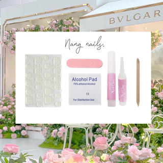 Combo Keo dũa mini dán móng nails box - Kit Nails Box Thiết Kế