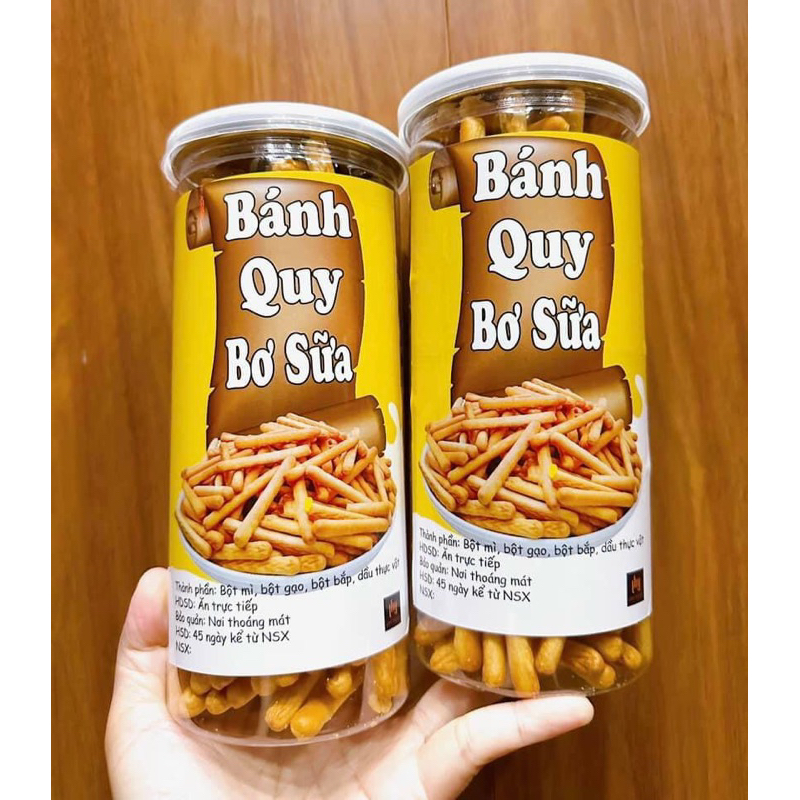 BÁNH QUY ĐŨA MẶN BƠ SỮA