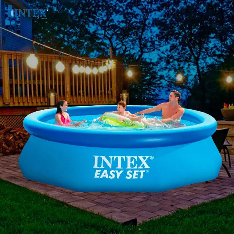 Bể bơi gia đình cổ tròn đường kính 3m INTEX 28116