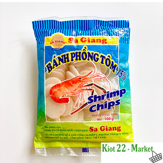 Bánh phồng tôm Sa Giang gói 100g