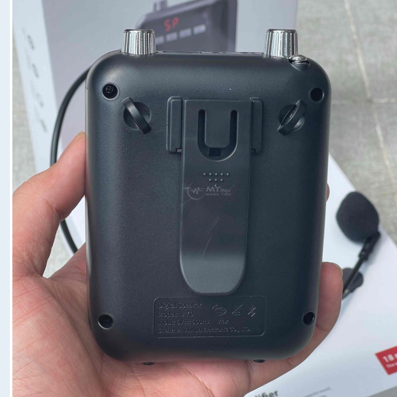 Máy trợ giảng cho giáo viên Zansong M70, kèm mic cài đầu không dây, nhỏ gọn pin bền, công suất lớn15W,Hàng chính hãng | BigBuy360 - bigbuy360.vn