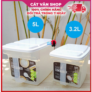 Hộp nhựa có tay cầm Lock&Lock Handy Container dùng bảo quản thực phẩm P-1738 P-1739