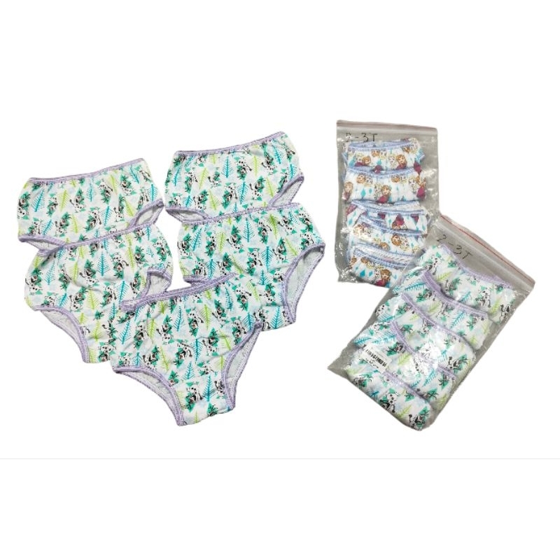 Set 5 quần chip bé gái Elsa