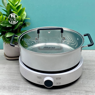 Bếp điện từ đơn cảm ứng sunhouse mama shd 6872-tặng kèm nồi lẩu siêu xịn