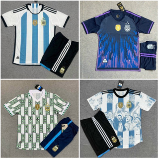 Áo Bóng Đá ĐT Argentina xanh các mùa giải, Quần áo bóng đá Đội Tuyển Argentina Hàng SPF Thái Chuẩn Thi Đấu