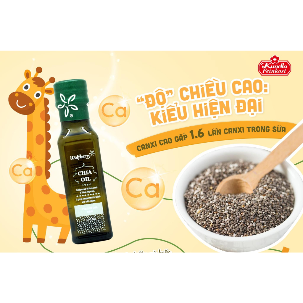 Dầu hạt Chia Wolfberry