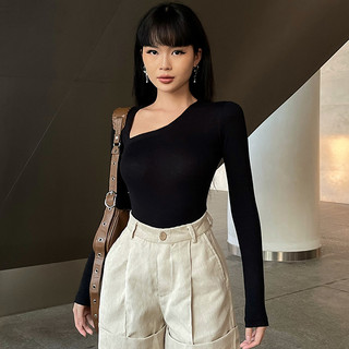 Áo thun nữ ôm body tay dài NARCOTICS - Eri