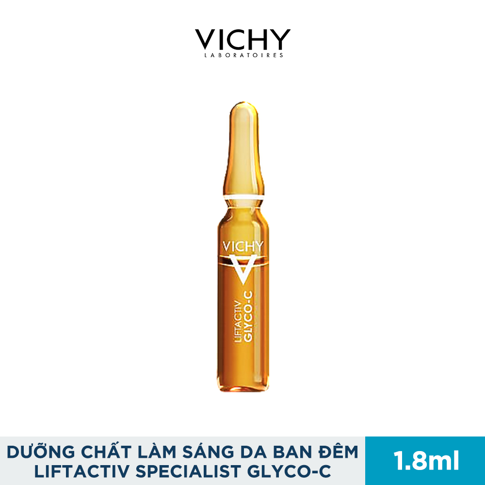 1 Ống Tinh Chất Cô Đặc Vichy Làm Sáng Da Ban Đêm Liftactiv Specialist Ampoule Glyco-C
