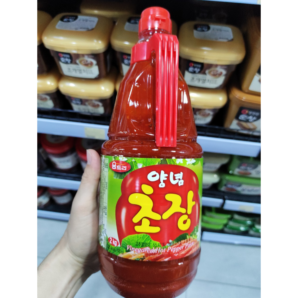 Tương ớt chấm ăn gỏi sống hàn quốc chojang 2kg - 초장