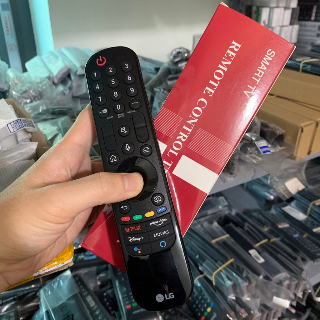 Điều khiển tivi LG thông minh MR21GA đời 2021 có giọng nói, remote lg chuột bay, smart tv HD, Qled, Oled,Nano, UP