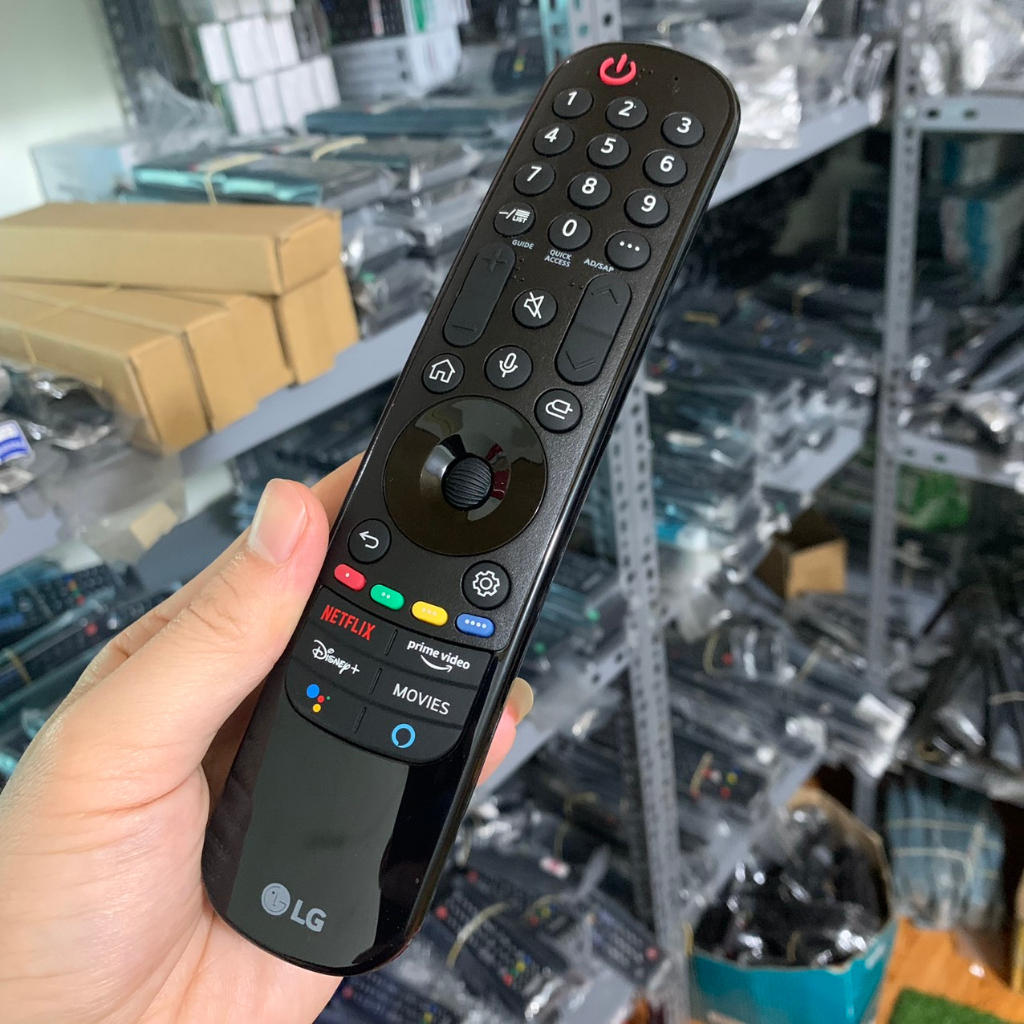 Điều khiển tivi LG thông minh MR21GA đời 2021 có giọng nói, remote lg chuột bay, smart tv HD, Qled, Oled,Nano, UP