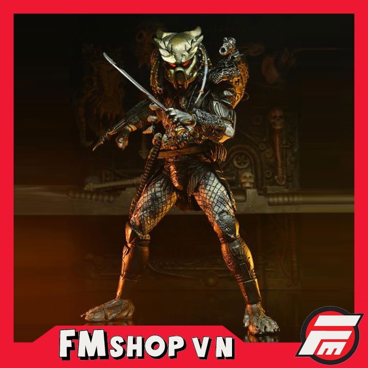 MÔ HÌNH NHÂN VẬT NGƯỜI NGOÀI HÀNH TINH THỢ SĂN THÀNH PHỐ NECA PREDATOR 2 ULTIMATE ELDER PREDATOR