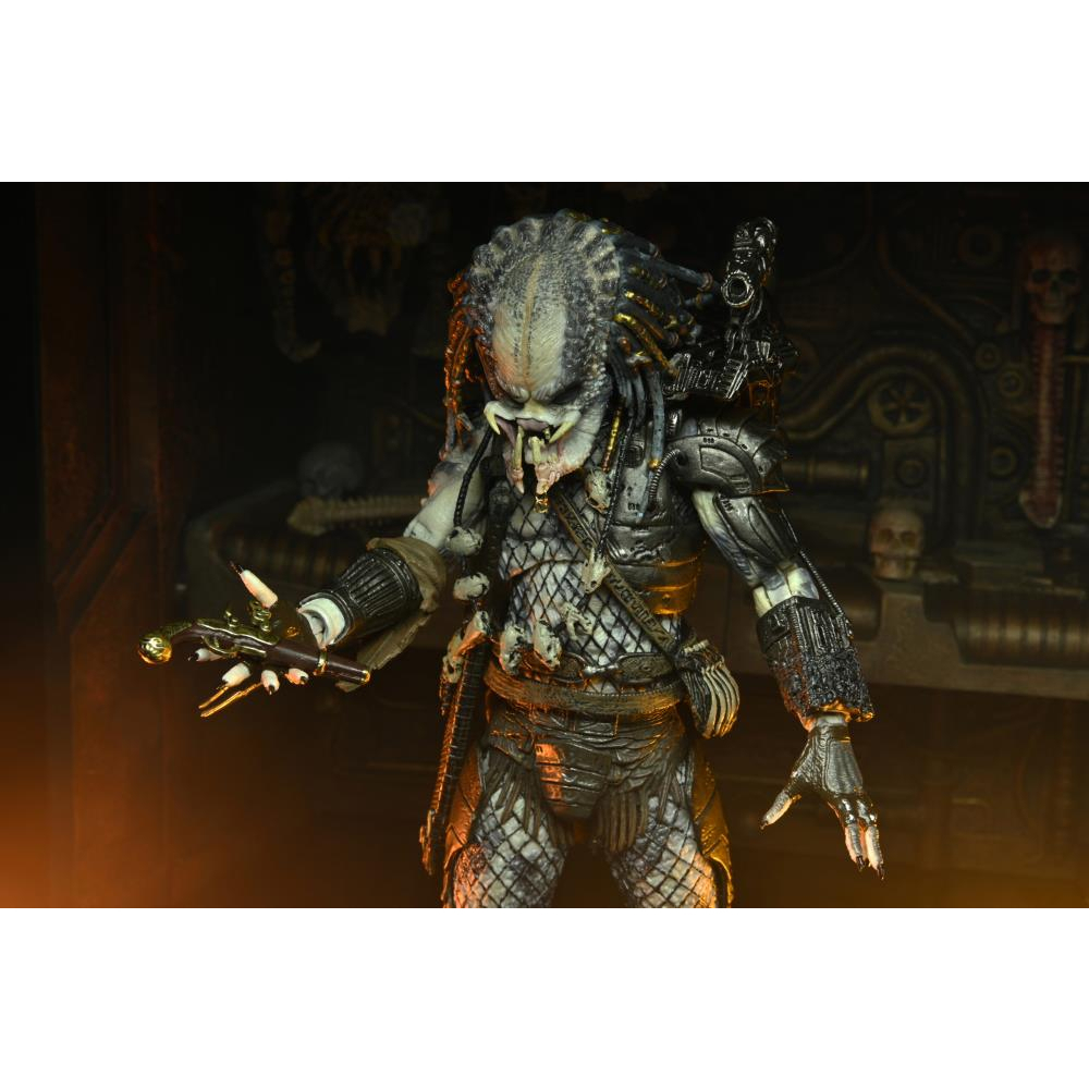 MÔ HÌNH NHÂN VẬT NGƯỜI NGOÀI HÀNH TINH THỢ SĂN THÀNH PHỐ NECA PREDATOR 2 ULTIMATE ELDER PREDATOR