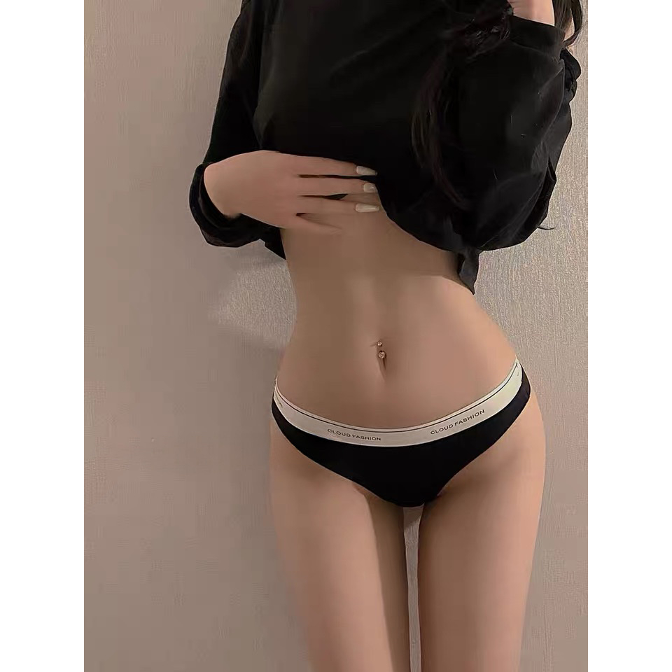 Quần Lót Nữ ❤️Quần Lót Lọt Khe Su Cao Cấp Mềm Mại Kháng Khuẩn Sexy Gợi Cảm V12
