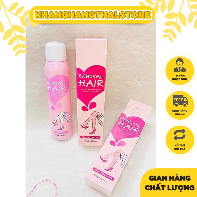 Xịt tẩy lông vanekaa thái lan