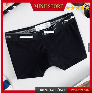 Quần Sịp Đùi Nam CAL.VIN K.LEIN Thông Hơi, Quần Lót Nam Cotton cao cấp co gãn 4 Chiều ST01  (Che tên) -MS88