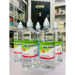 Nước muối sinh lý 0.9% chai 500ml và 1000ml