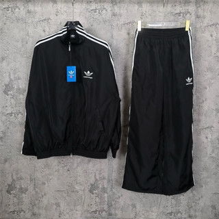 Full Set jacket Balenciaga x Adidas chất liệu dù gió chống nước - bộ quần áo Adidas x Balenciaga unisex