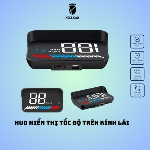 Thiết bị hiển thị tốc độ trên kính lái HUD M7