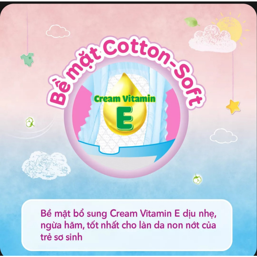 Tã dán sơ sinh Bobby XS70 mới 70 miếng - Lõi nén cotton-soft 3mm dành cho trẻ dưới 5kg