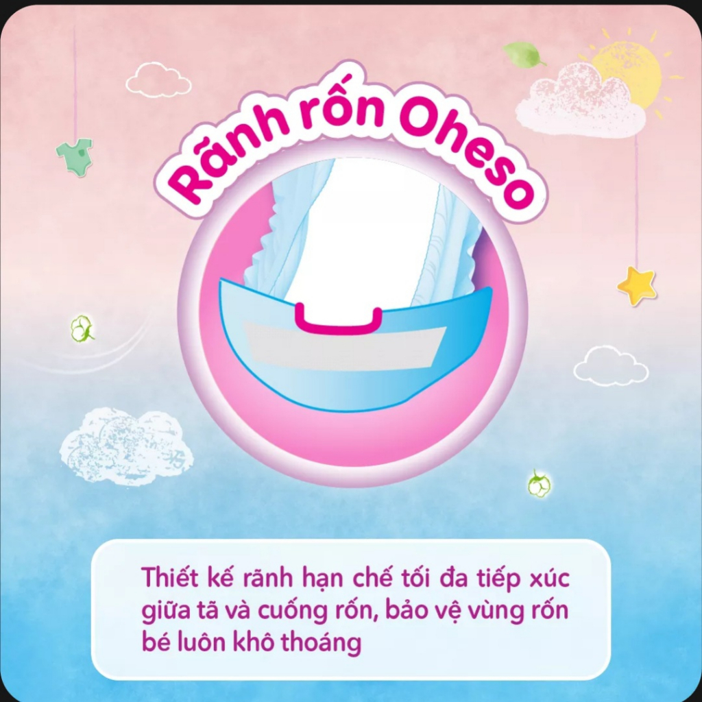 Tã dán sơ sinh Bobby XS70 mới 70 miếng - Lõi nén cotton-soft 3mm dành cho trẻ dưới 5kg