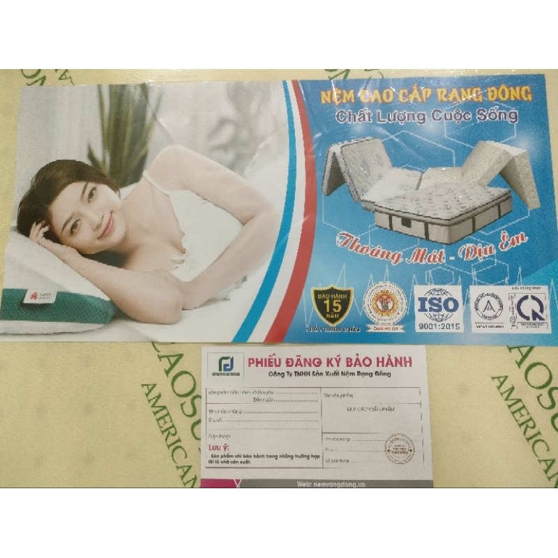 Nệm Cao Su Non American