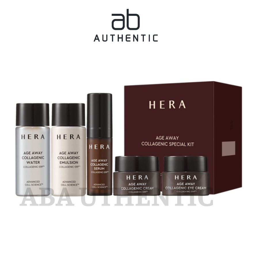 Set dưỡng da Hera mini 5 món chống lão hóa AGE AWAY COLLAGENIC - AB AUTHENTIC