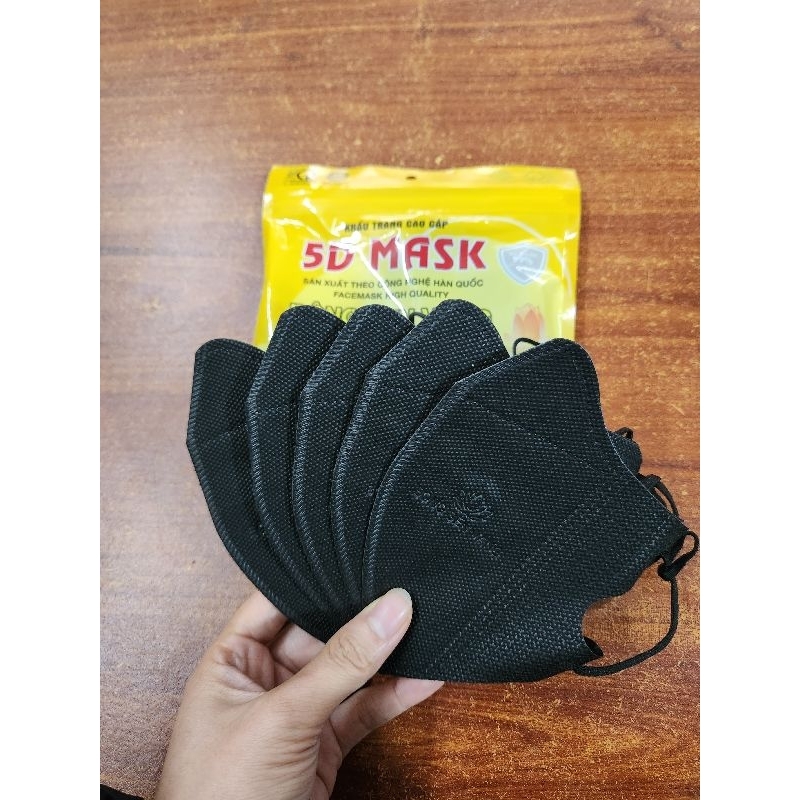 Thùng 100c Khẩu trang 5D -  Khẩu trang 5D Bông Sen Vàng