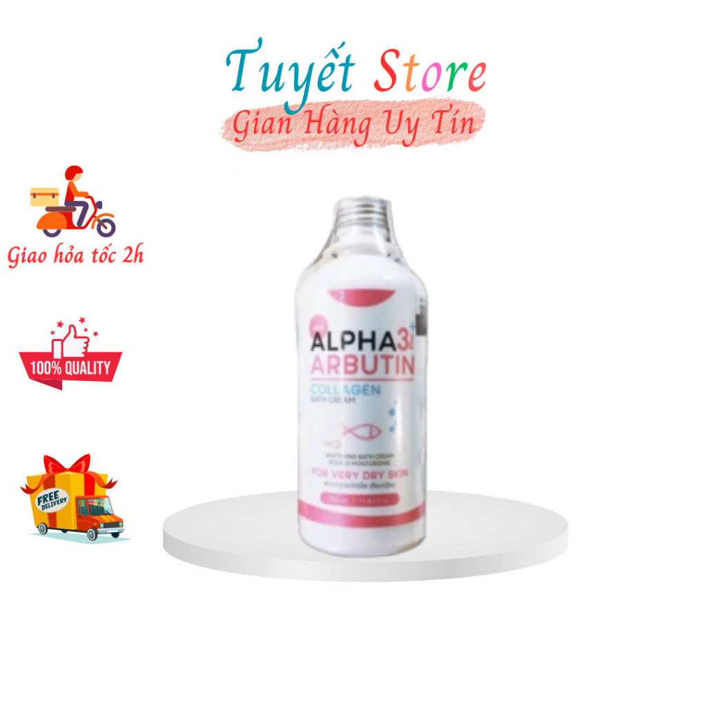 Sữa tắm alpha arbutin 3+ -350ml