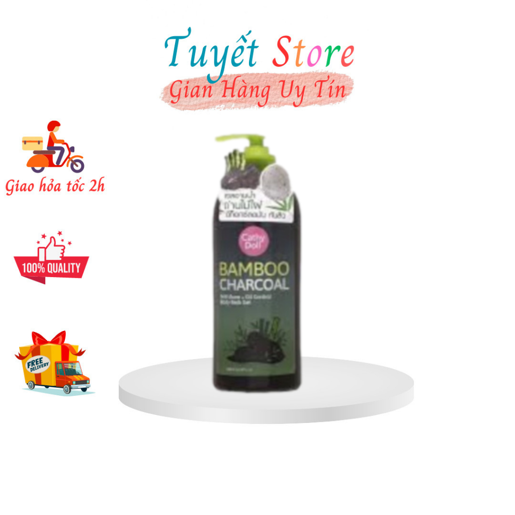 Sữa Tắm Than Tre Cathy Doll-500ml