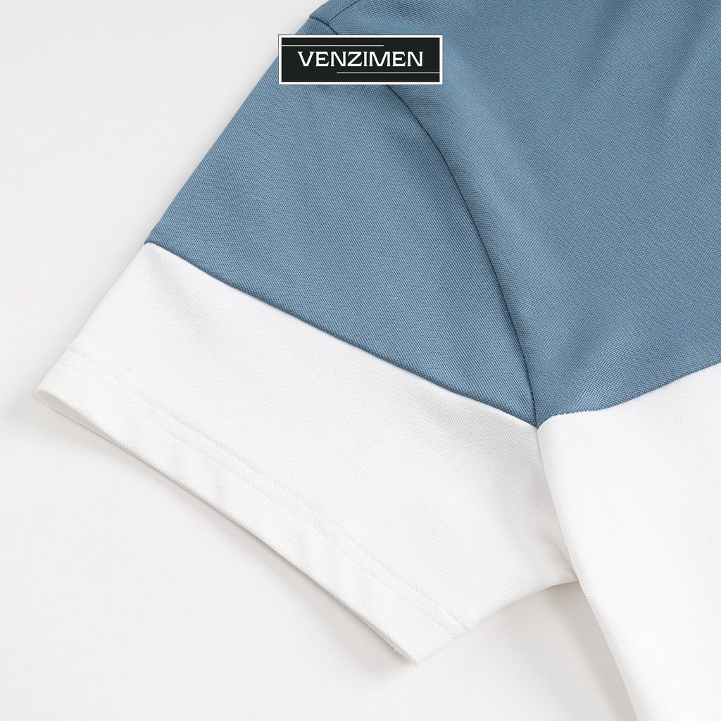 Bộ Quần Áo Thể Thao Nam Mùa Hè Polo Cộc Tay Thời Trang Cao Cấp Chất Thun Cá Sấu Co Giãn Đẹp VENZIMEN