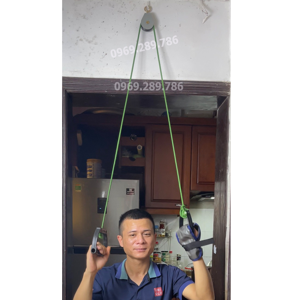 Dụng Cụ Tập Kéo Tay Phục Hồi Sau Tai Biến - Ròng Rọc Kéo Cơ Tay Cho Người Già, Yếu