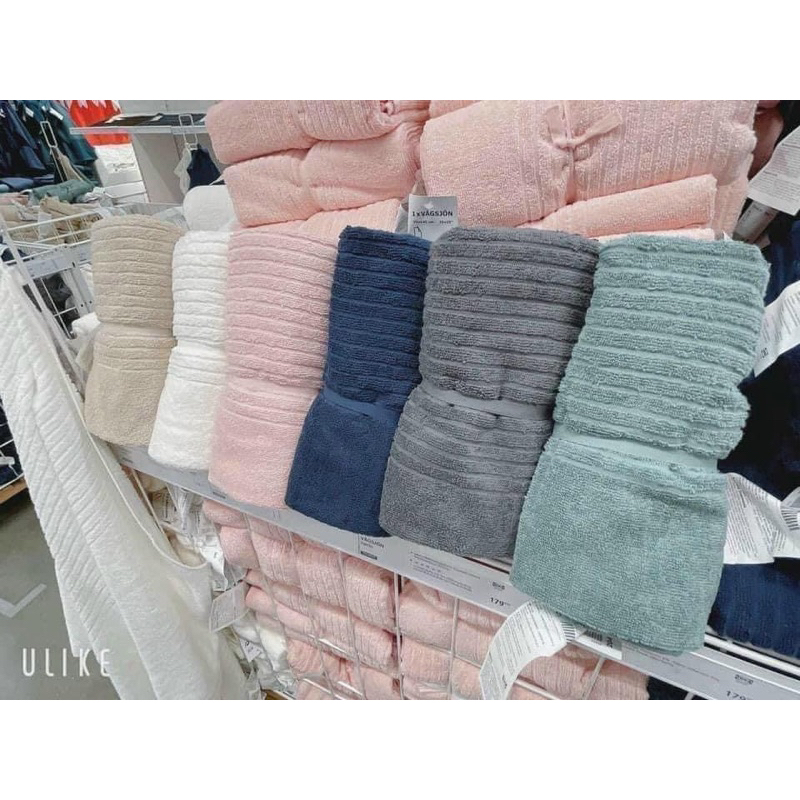 Khăn tắm ikea khổ 70 x 140cm thái lan