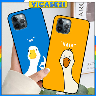 Ốp iphone 12/12 pro/12 promax/12 mini in hình vịt dễ thương cute