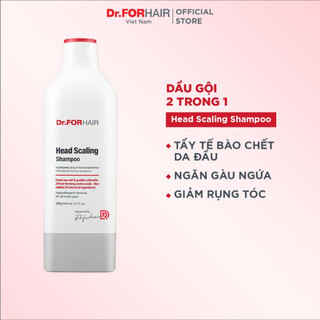 Dầu gội tẩy tế bào chết da đầu, giảm rụng tóc, cải thiện bạc tóc Dr. FORHAIR Head Scaling Shampoo 400g