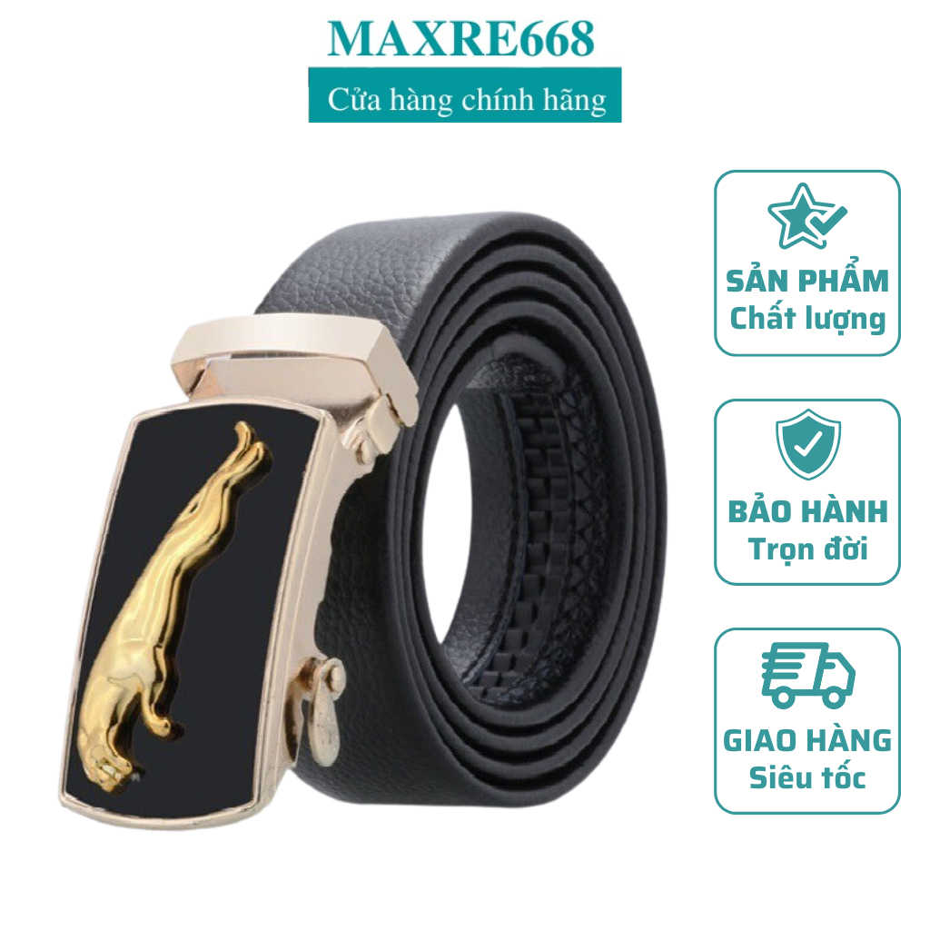 Dây thắt lưng, dây lưng nam mặt hình cá sấu sang trọng - TLCH