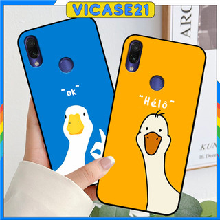 Ốp xiaomi redmi 7 - redmi note 7 in hình vịt dễ thương cute